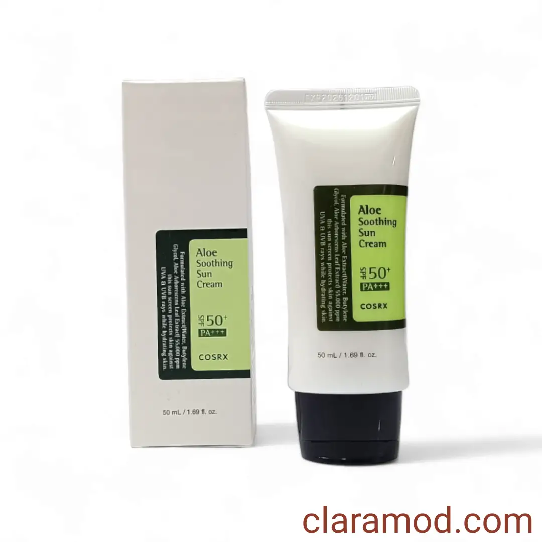 Photoroom-20240810_232859 ضد آفتاب آلوئه ورا کوزارکس (COSRX Aloe Soothing Sun Cream SPF 50)
