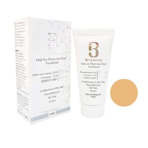 بیزانس 20 چرب 300x300 - فلوئید ضد آفتاب رنگی SPF50 بیزانس (Byzance) با شماره 20 (بژ طبیعی)