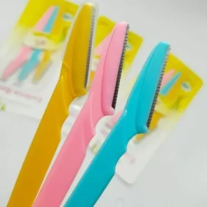 tinkle eyebrow shaver3 300x300 - تیغ اصلاح ابرو و صورت زنانه بسته 3 عددی TINKLE