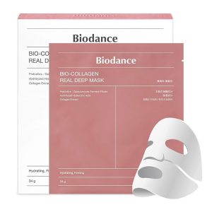 ماسک بیوکلاژن بیودنس لوریانا 6 min 300x300 - ماسک ورقه‌ای کلاژن‌ساز و آب‌رسانی بایودنس Biodence پک 4 عددی