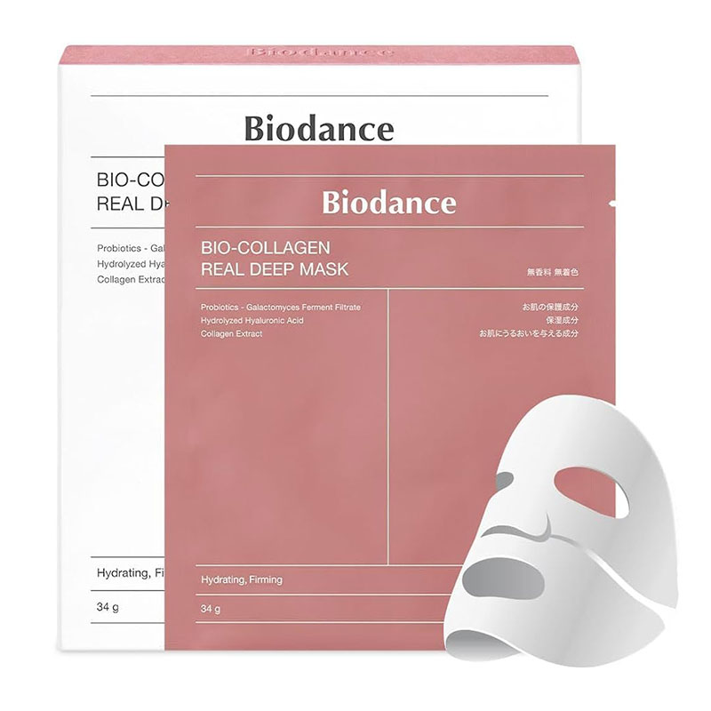 ماسک-بیوکلاژن-بیودنس-لوریانا-6-min ماسک ورقهای کلاژنساز و آبرسانی بایودنس Biodence پک 4 عددی
