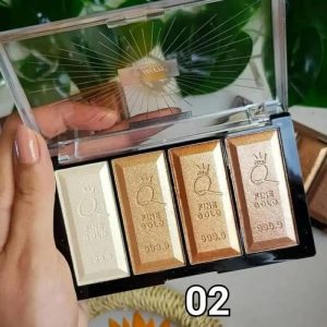 پالت ۴ رنگ هایلایتر شماره 4 Kattan Talk Highlighter Fine Gold 999.9 IMG 8397 1 300x300 - پالت ۴ رنگ هایلایتر شماره 4 Kattan Talk Highlighter Fine Gold 999.9