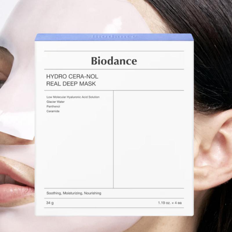 IMG_0580 ماسک ورقهای بایودنس هیدرا سرانول (Biodance Hydro Cera Nol Sheet) - Image 5