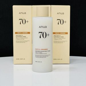 IMG 9691 300x300 - تونر روشن کننده و آبرسان برنج 70% آنوا (Anua Rice 70 Glow Milky Toner)