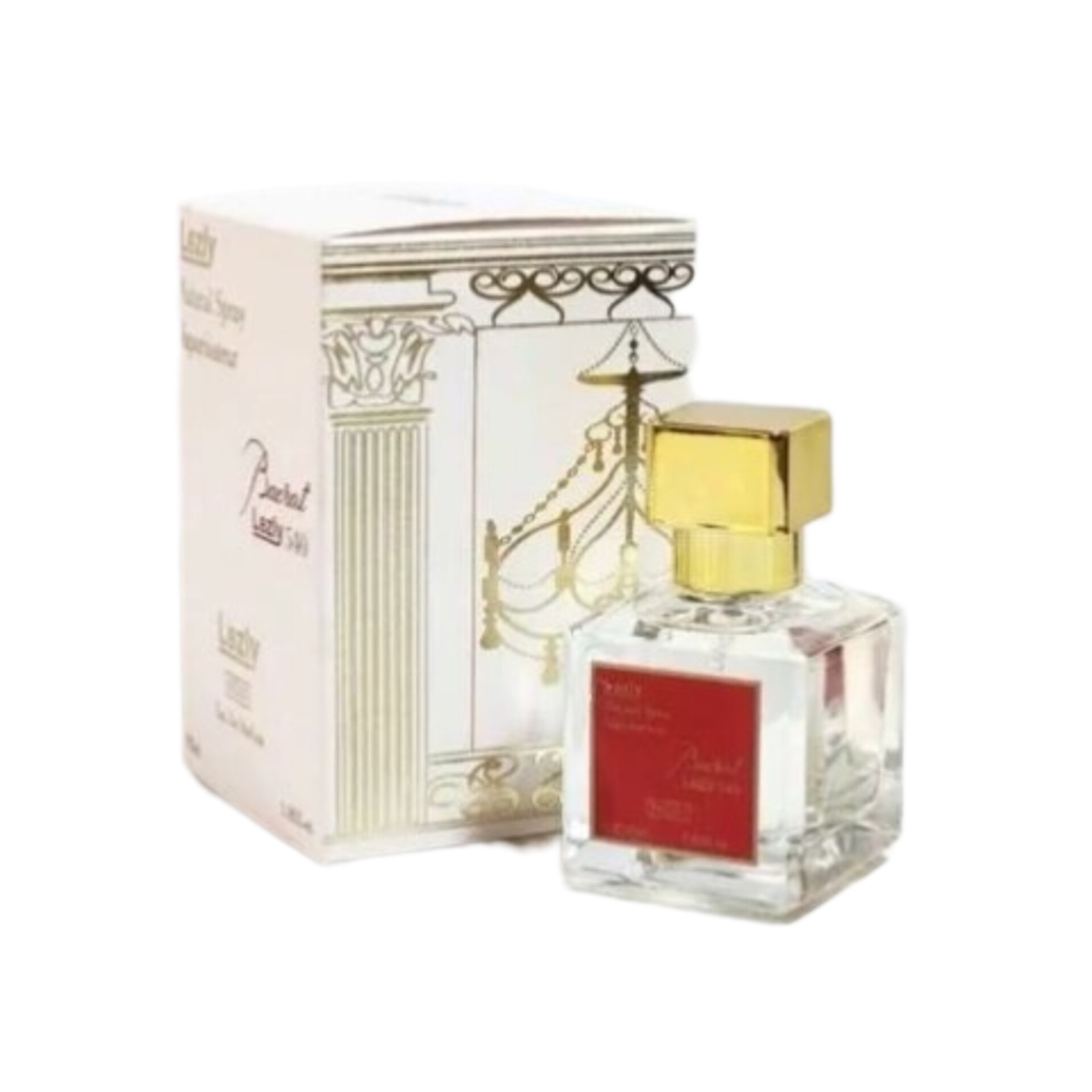 InShot_20260526_093158524 مینی ادکلن باکارات رژ اسپرت 540 سفید برند لزلی 25 میل