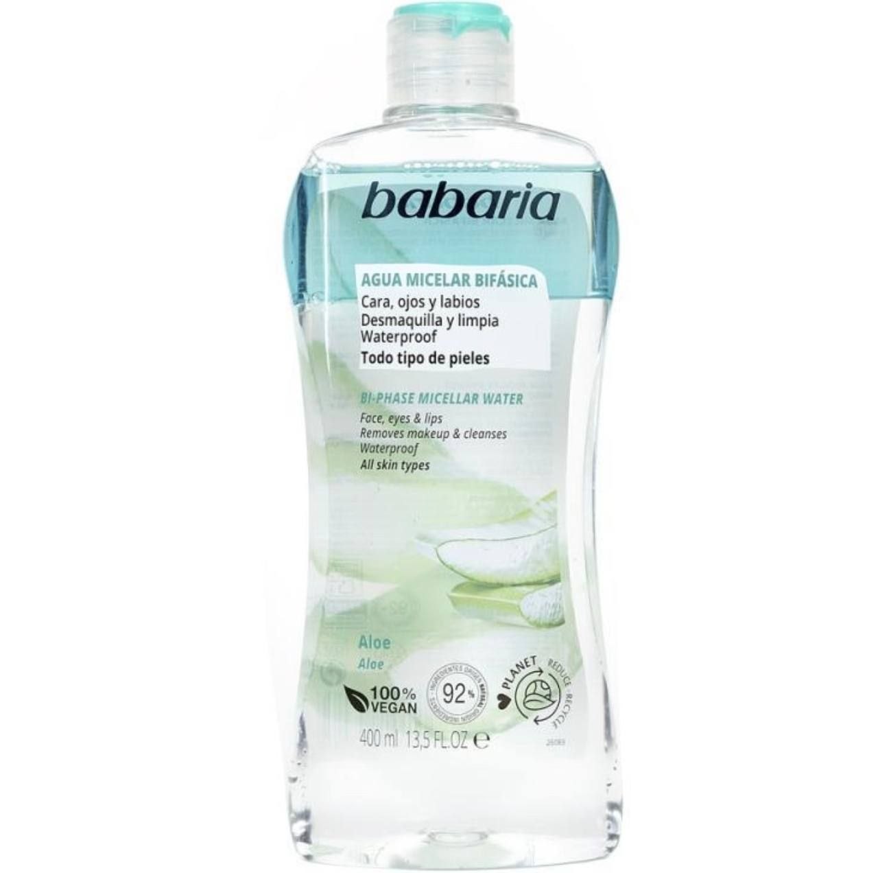 IMG_20260711_215359_847 میسلارواتر دوفاز باباریا مدل aloe حجم 400 میلی لیتر